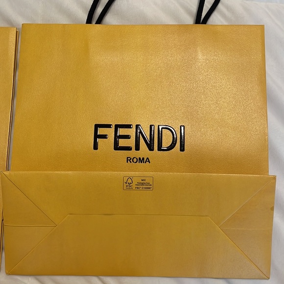 Authentic Fendi shopping bags and boxes - Picture 4 of 5